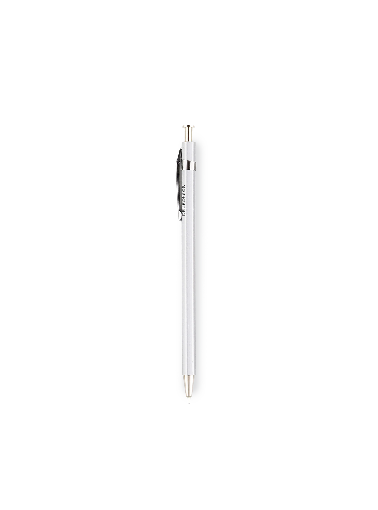 Delfonics wood ball pen || Silver
