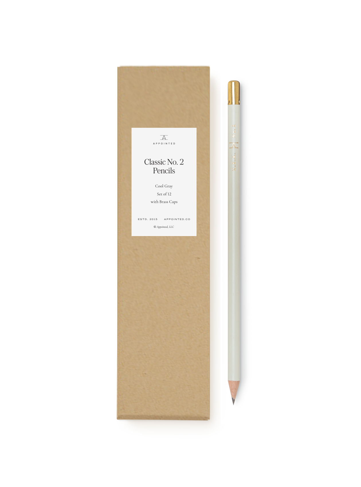 Classic No. 2 Pencil - Single or Set of 12 - Appointed