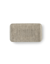 Fog Linen Coated Tray || Natural Linen