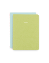 Appointed Kid's Notebook Set in Clover and Mist