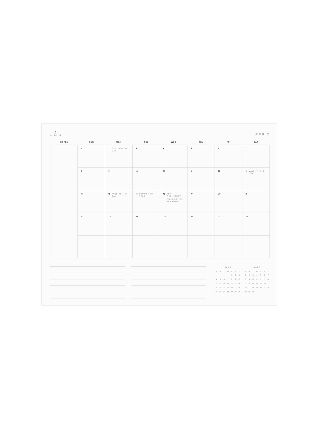 Month Planning (January - June 2026)