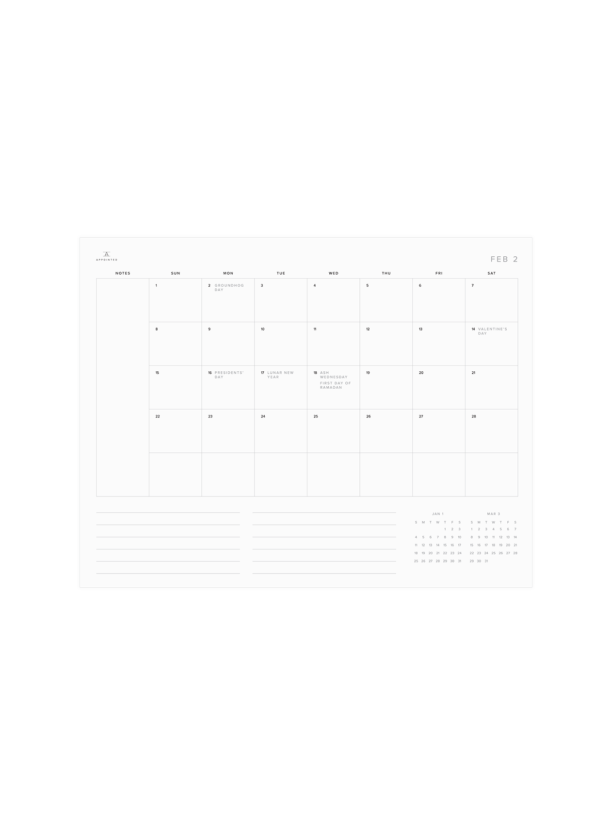 Month Planning (January - June 2026)