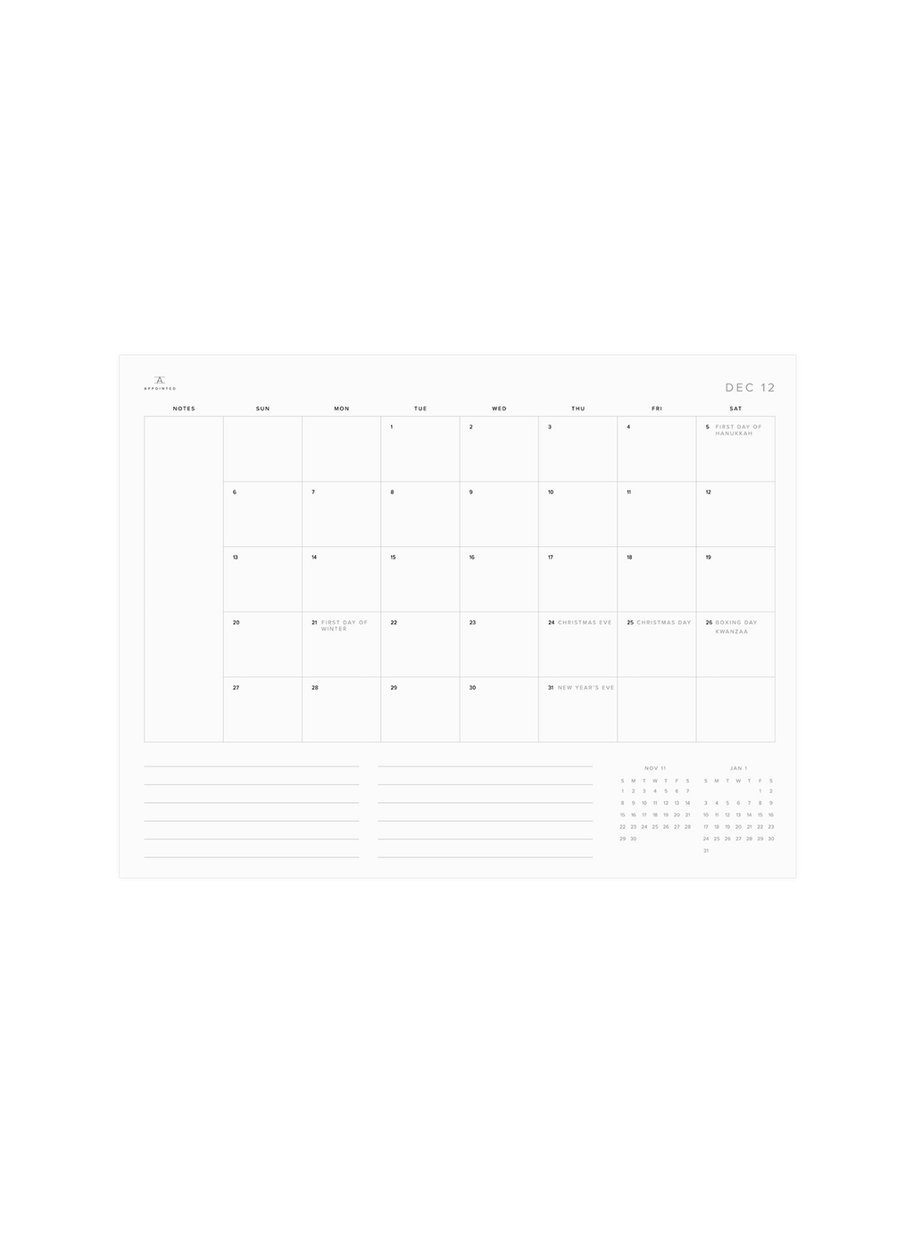 Month Planning (July - December 2026)