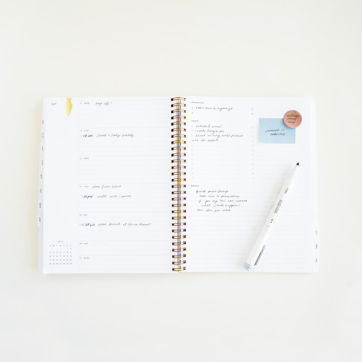 2024 Wholesale Planners and Organizers Spiral Daily Planner Weekly