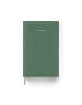 The Appointed 2025 Daily Planner in Fern Green with casebound hardcover and gold foil details || Fern Green