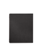 Compact Binder Planner in Charcoal Gray cover view || Charcoal Gray