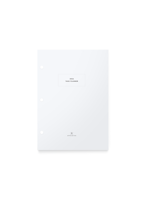 2026 Compact Binder Planner Insert