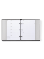 Compact Binder Planner interior week spread view