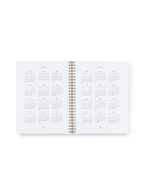 Compact Task Planner interior year spread