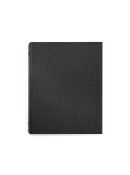 Compact Binder Planner in Charcoal Gray cover view || Charcoal Gray