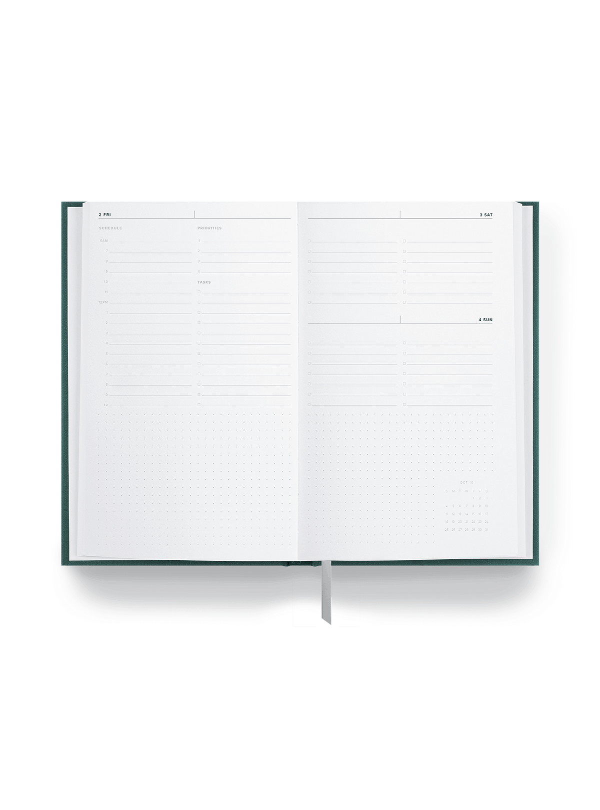 Daily Planner interior day view
