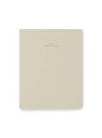 2027 Monthly Planner in Natural Linen cover view || Natural Linen
