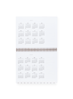 Appointed 2027 Weekly Task Planner Year Overview