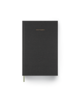 Appointed 23-24 hardcover Daily Planner in Charcoal Gray