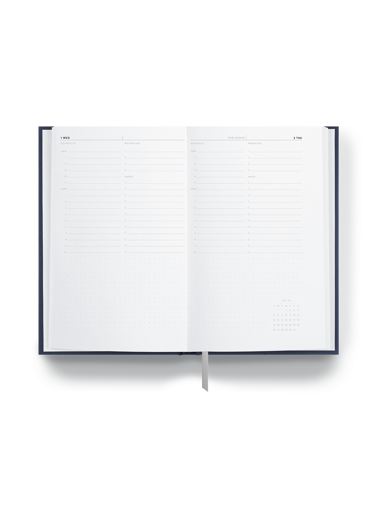 25-26 Daily Planner Interior daily view
