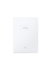 25–26 Compact Binder Planner Insert