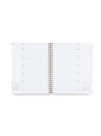 Weekly Grid Planner interior two-week spread