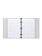 Compact Binder Planner interior  25-26  interior overview