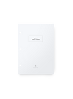 26-27 Compact Binder Planner in Insert Only first page view