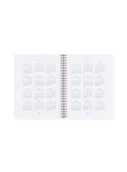 Weekly Grid Planner interior year spread