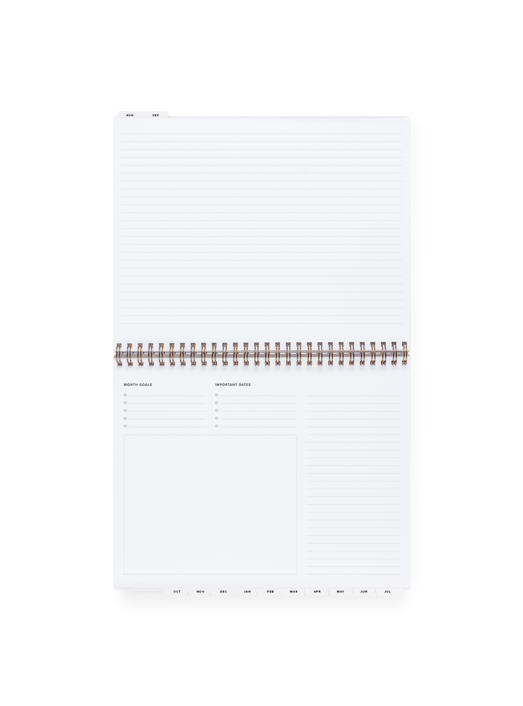 Appointed 26-27 Weekly Task Planner Goals View