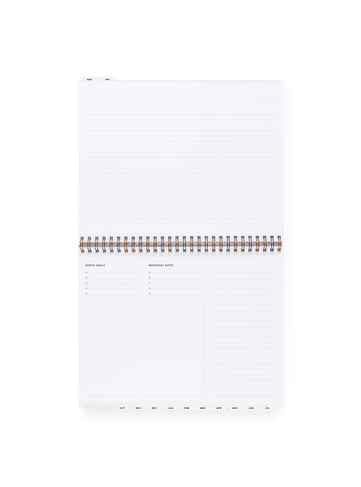 Appointed 26-27 Weekly Task Planner Goals View