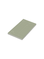 Daily Task Pad angled in Sage Green || Sage Green