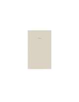 Special Edition Pocket Notepad image from above of front cover || Natural Linen