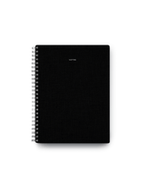 Special Edition Pocket Notepad image of front cover || Black Linen