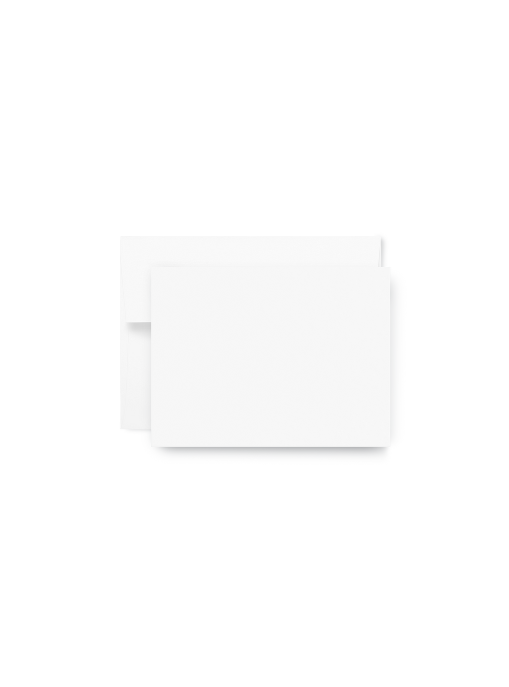 flat Note with envelope