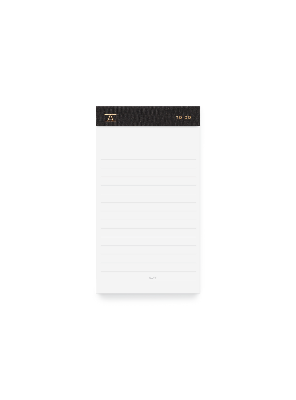 Appointed To Do Pad in Charcoal Gray