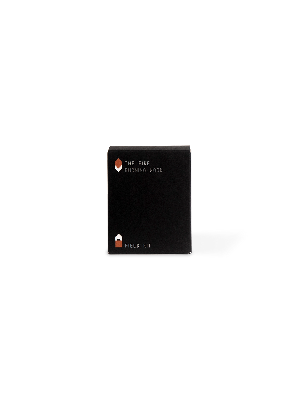 field kit candle box in Burning Wood || Burning Wood