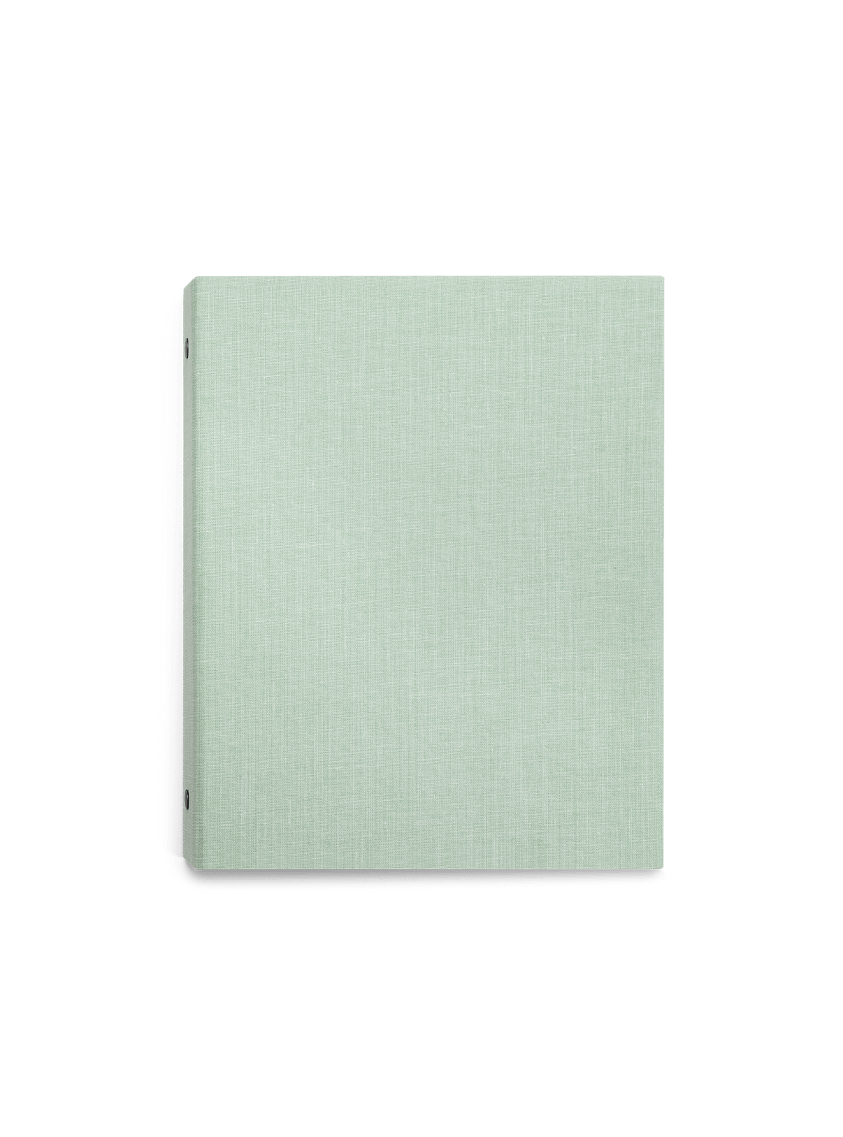 Compact Binder Planner in Mineral Green cover view || Mineral Green