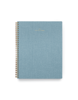 2024 Daily Planner: Chambray Bookcloth | Day Designer