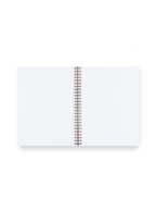 D.C. Workbook Interior with lined pages.