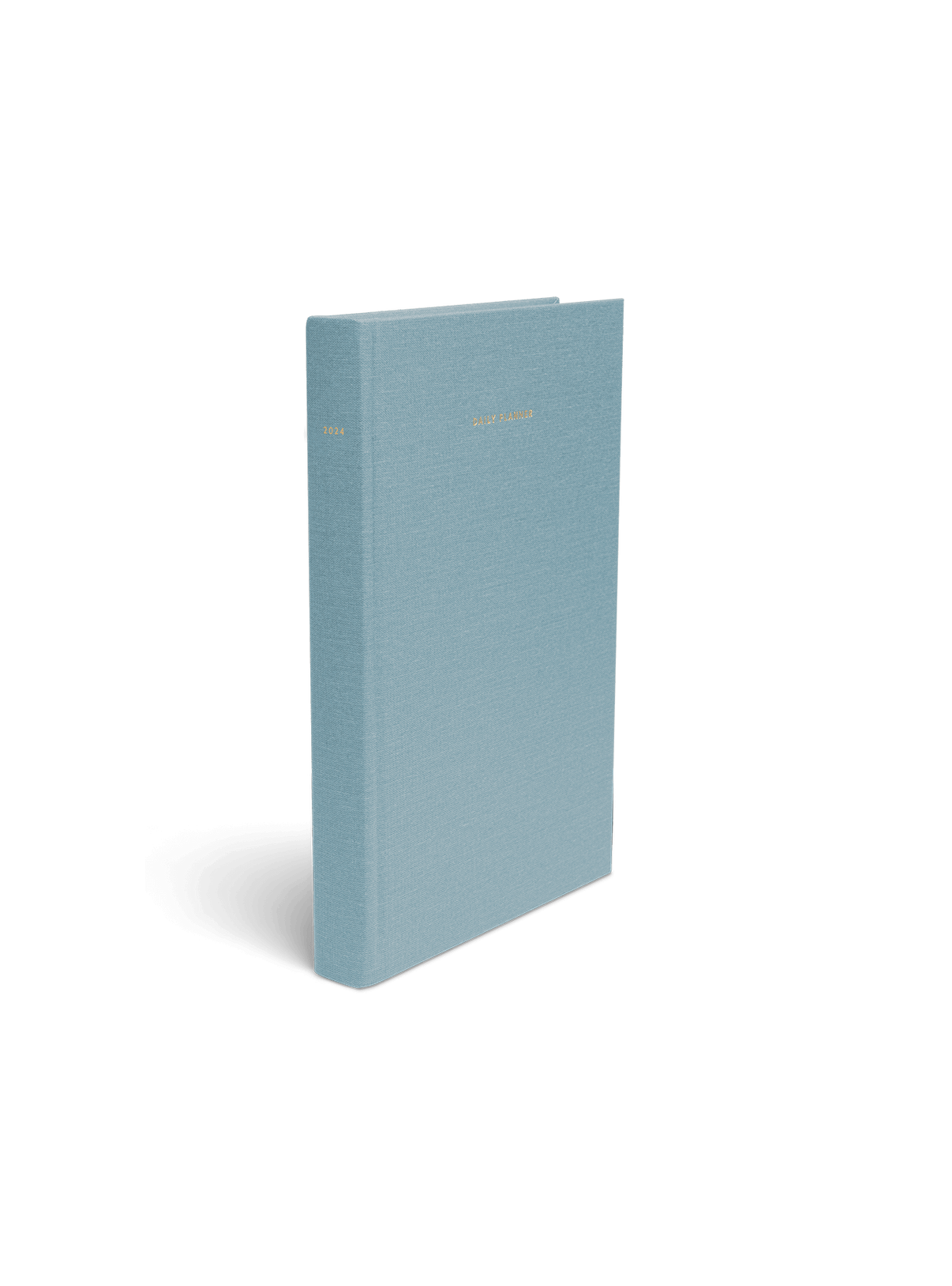 2024 Daily Planner in Chambray Blue angle view