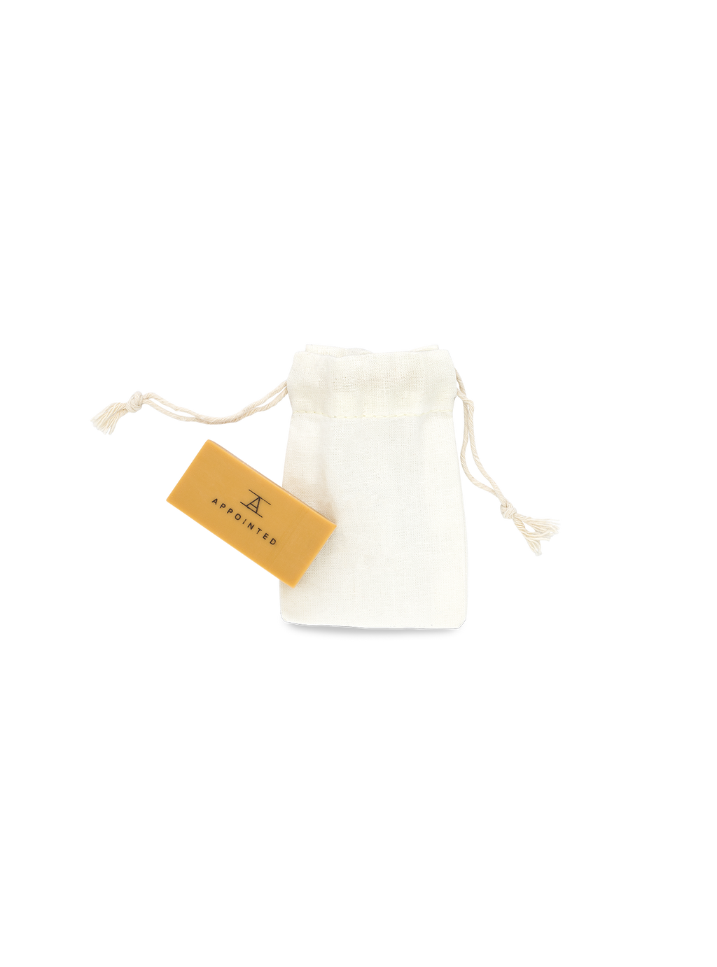 Appointed Gum Eraser with small muslin bag