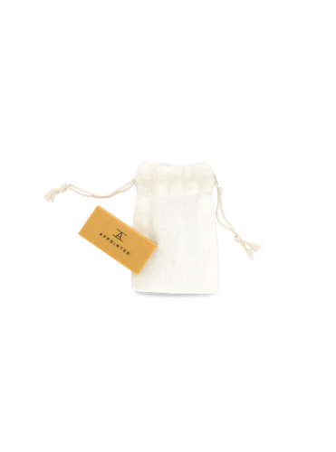 Appointed Gum Eraser with small muslin bag