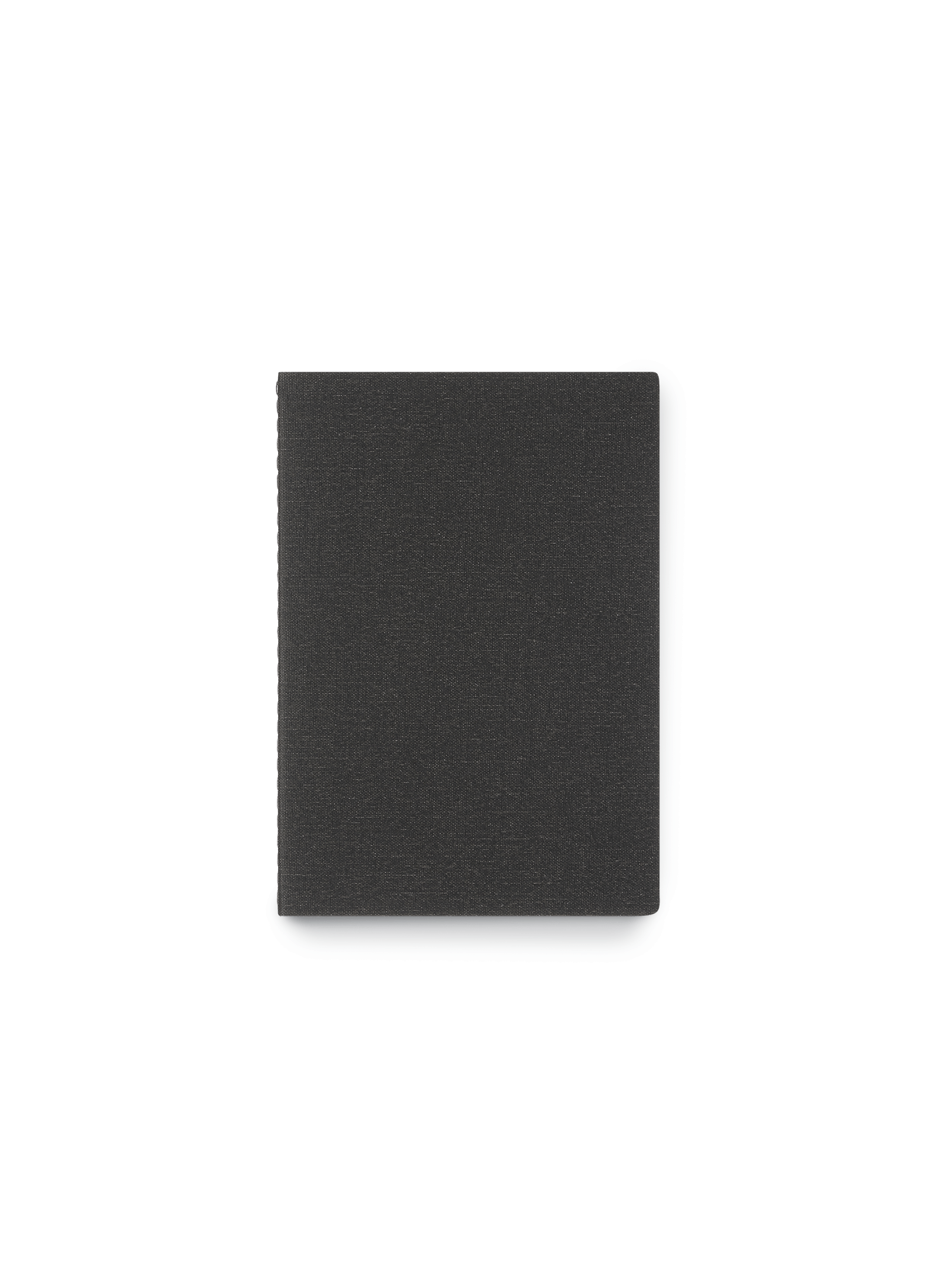 Mini Linen Jotter in Charcoal Gray