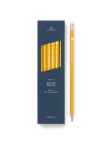 Appointed Classic No. 2 Pencil Set in Schoolhouse Yellow