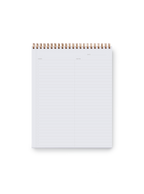Note Taker & Keeper interior with task and notes section and premium 70# stock