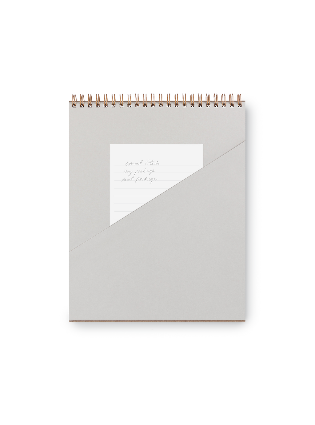 Note Taker & Keeper back pocket in cool gray stock