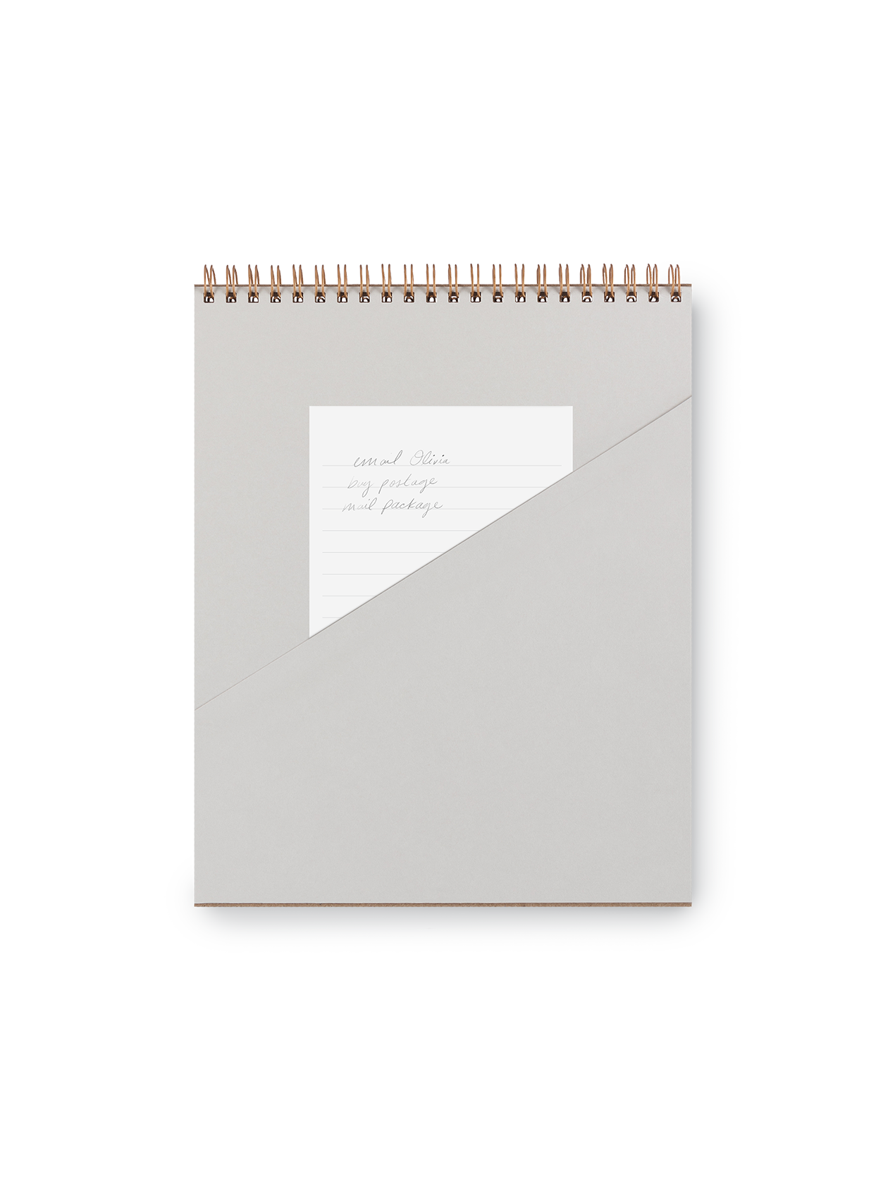 Note Taker & Keeper back pocket in cool gray stock