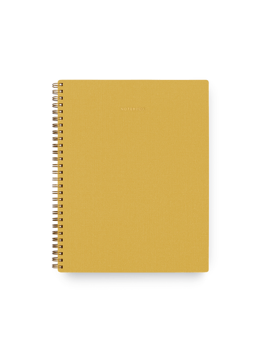 3 Subject Notebook in Cobalt Yellow || Cobalt Yellow