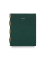 3 Subject Notebook in Hunter Green || Hunter Green