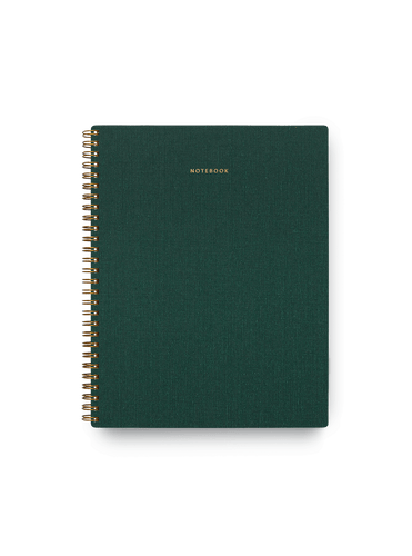 3 Subject Notebook in Hunter Green || Hunter Green