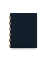 3 Subject Notebook in Oxford Blue || Oxford Blue