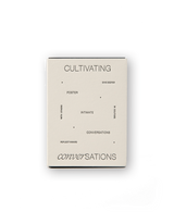 Cultivating conversations card deck top view