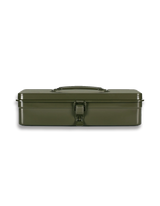 Steel Toolbox Front View || Military Green