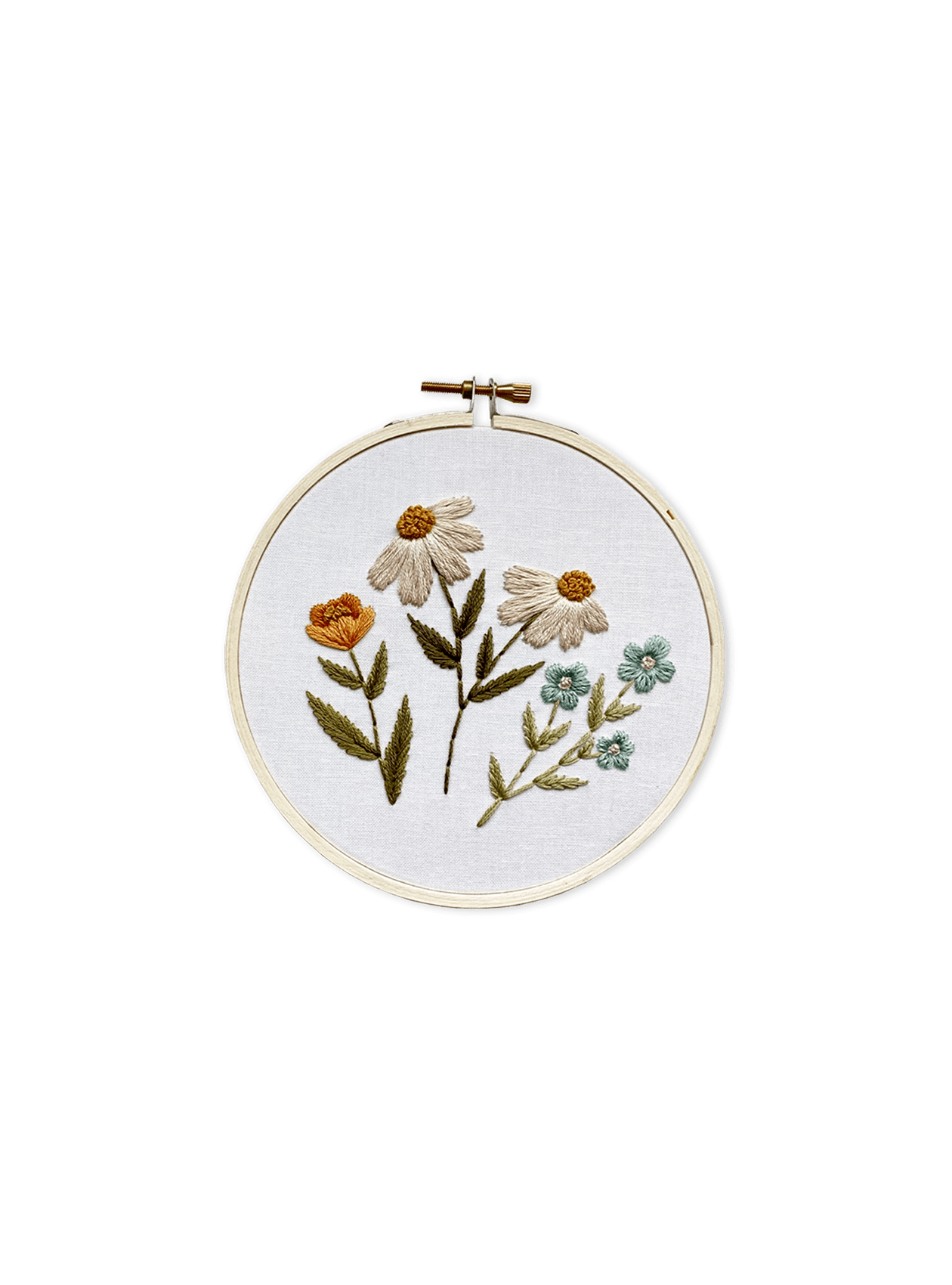 Wildflower embroidery kit